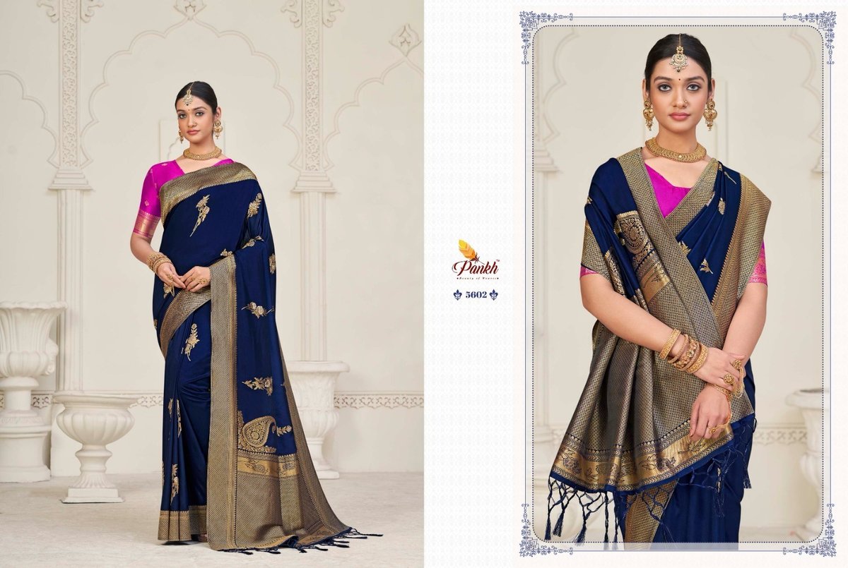 Pankh Creation Aashi Silk Vol-1 5601-5608 Series 2