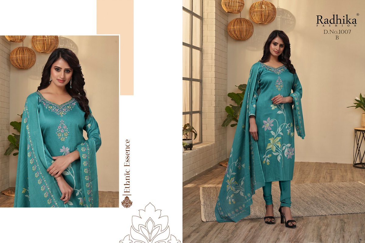RADHIKA FASHION AZARA SUHANI 1007-A TO 1007-D 2