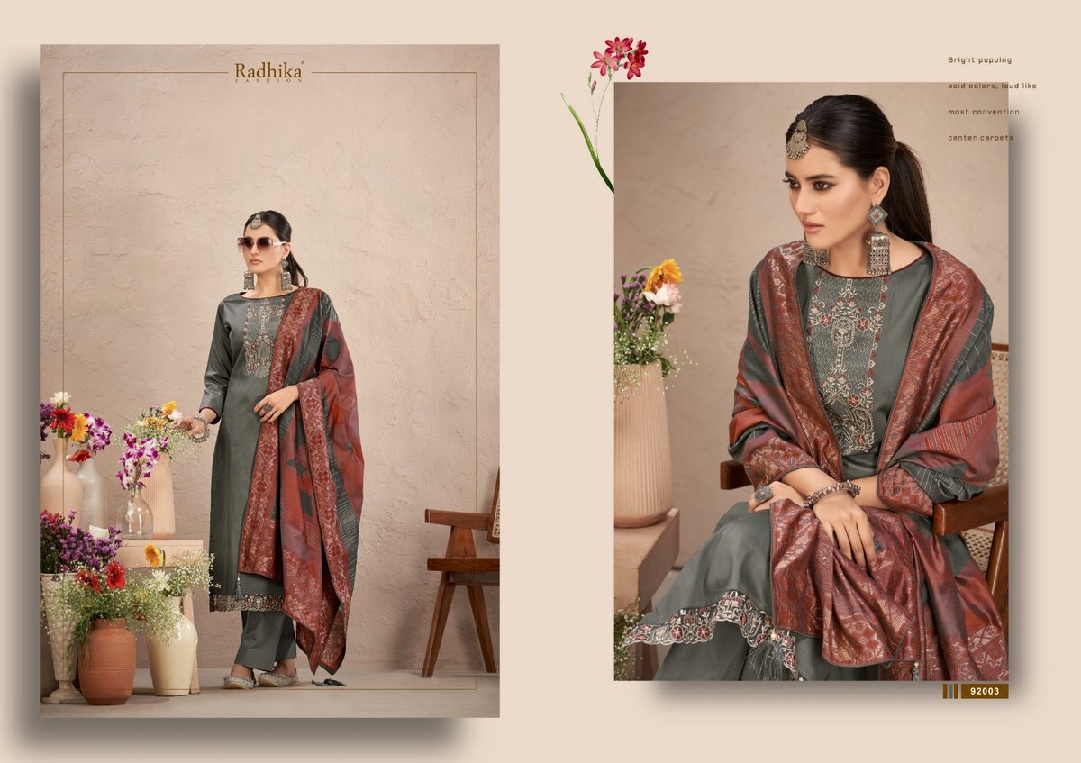 RADHIKA FASHION AZARA BIBO JAAN 92001 TO 92006 3