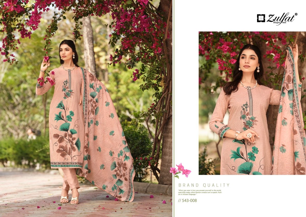 ZULFAT DESIGNER FLORENCE 543-001 TO 543-008 8
