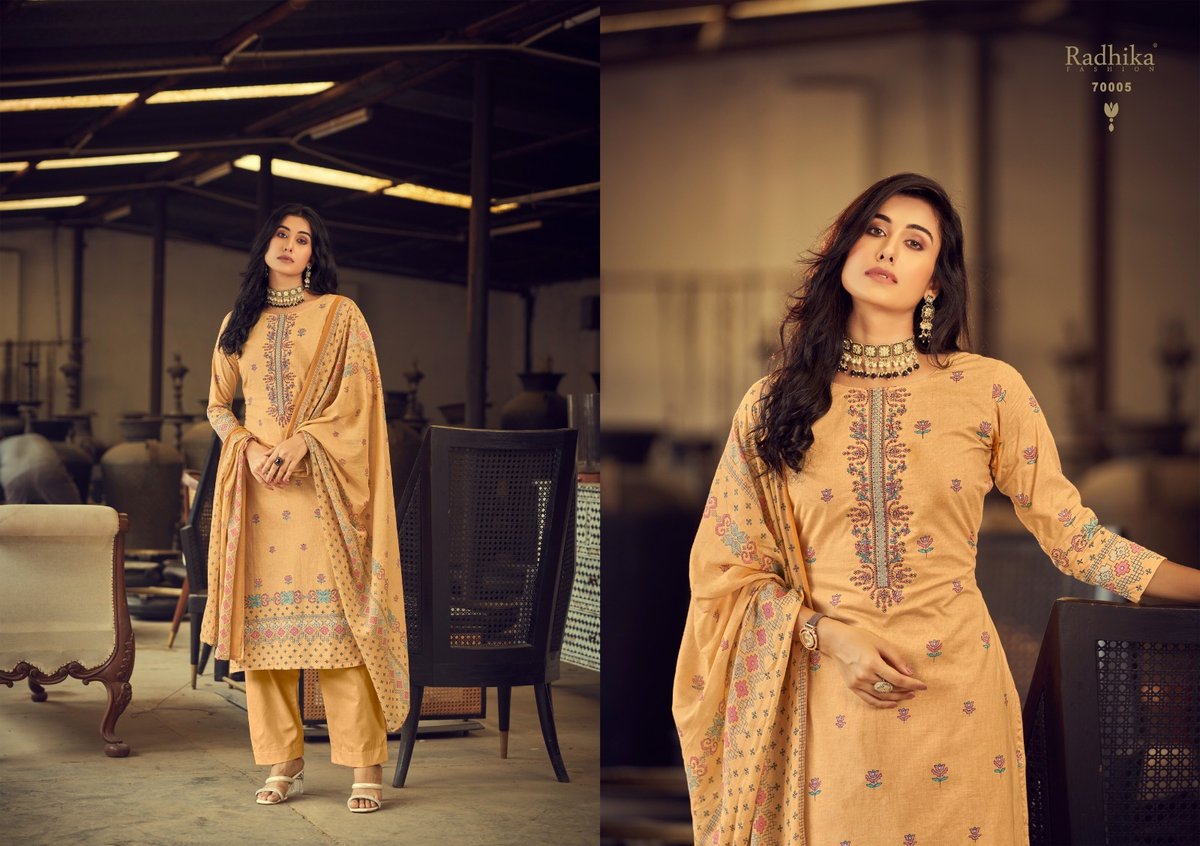 RADHIKA FASHION AZARA MUSSARET VOL-24 70001 TO 70008 5