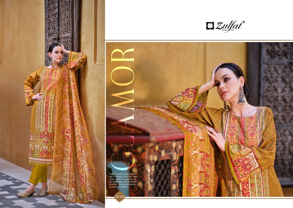 ZULFAT DESIGNER SABIRA 527-001 TO 527-008 3