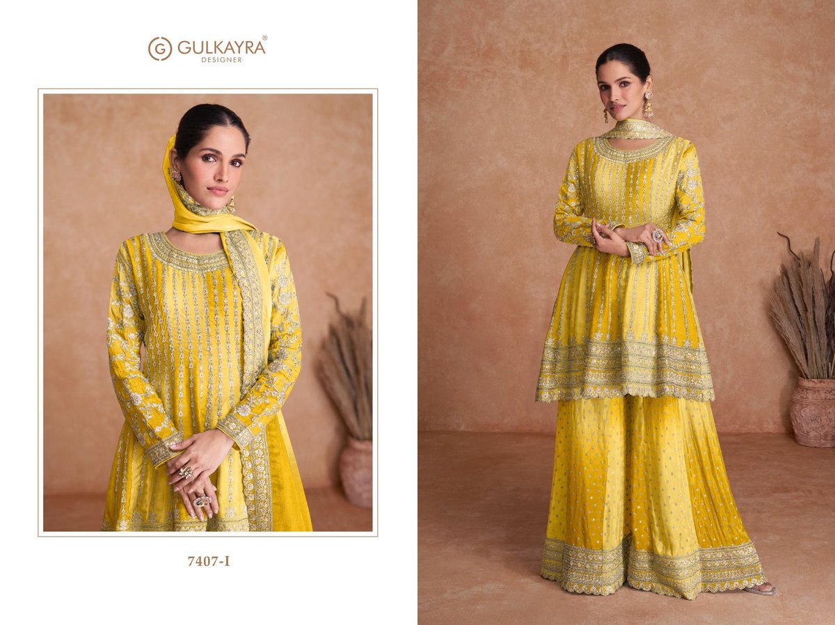 GULKAYRA DESIGNER VAANI VOL-2 7407-F TO 7407-N 4