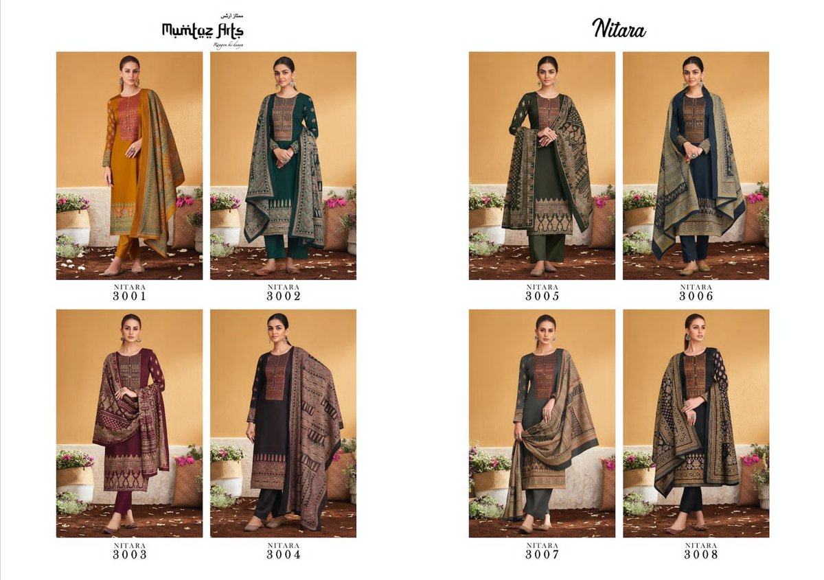 Mumtaz Arts Nitara 3001-3008 Series 9