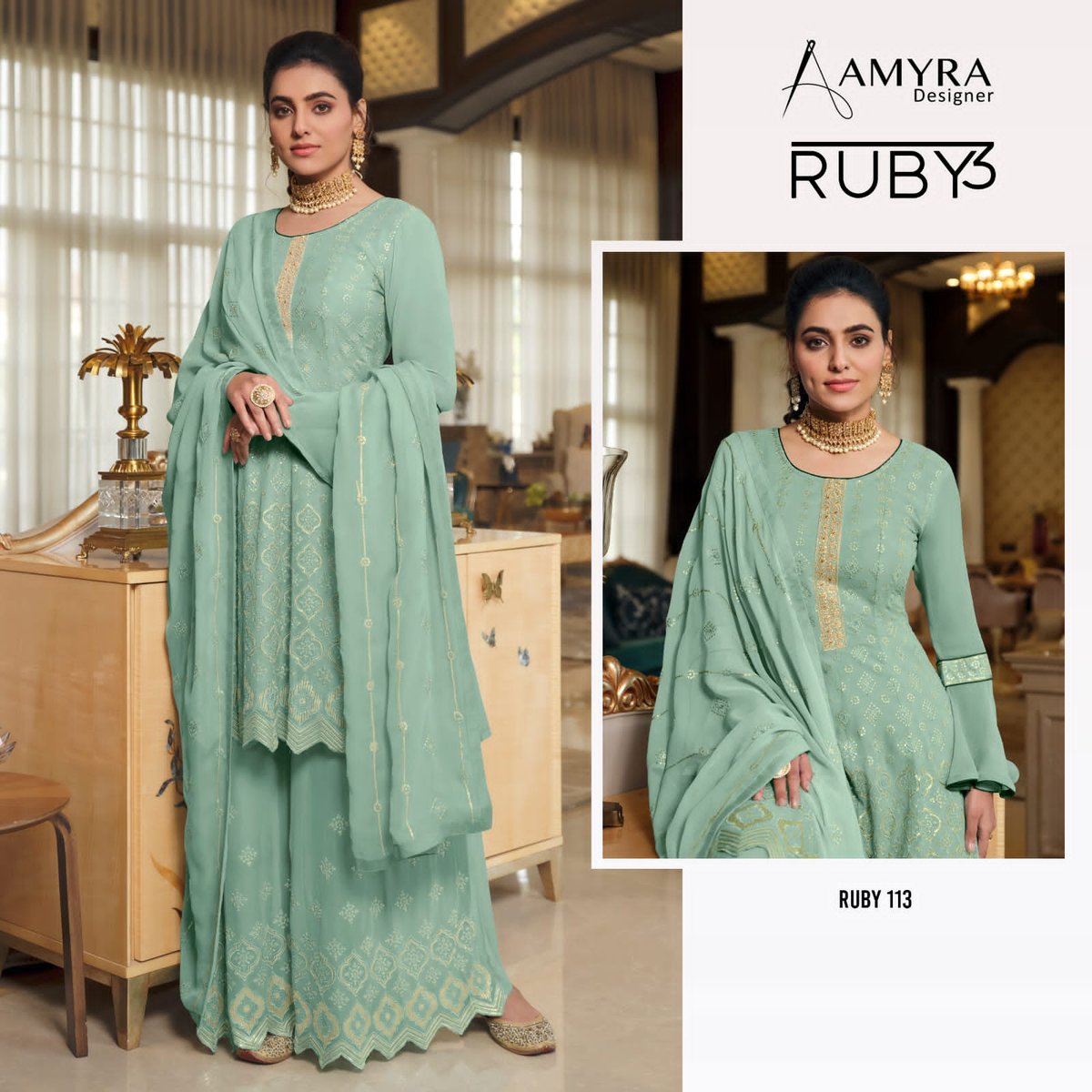 Amyra Designer Ruby Vol-3 110-113 Series 4
