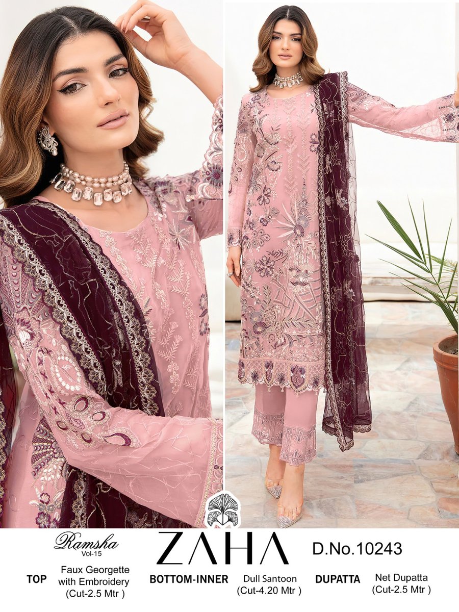 ZAHA RAMSHA VOL-15 10240 TO 10243 4
