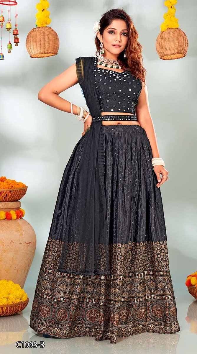Aamoha Trendz Designer Lehenga C-1993 Colors 2