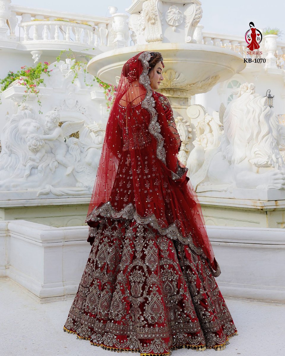 KB Series Boutique Collection Bridal Lehenga Choli KB-1070 Design 3