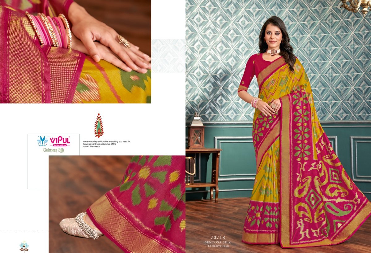 Vipul Fashion Gulmarg Silk Vol-3 70713-70730 Series 6