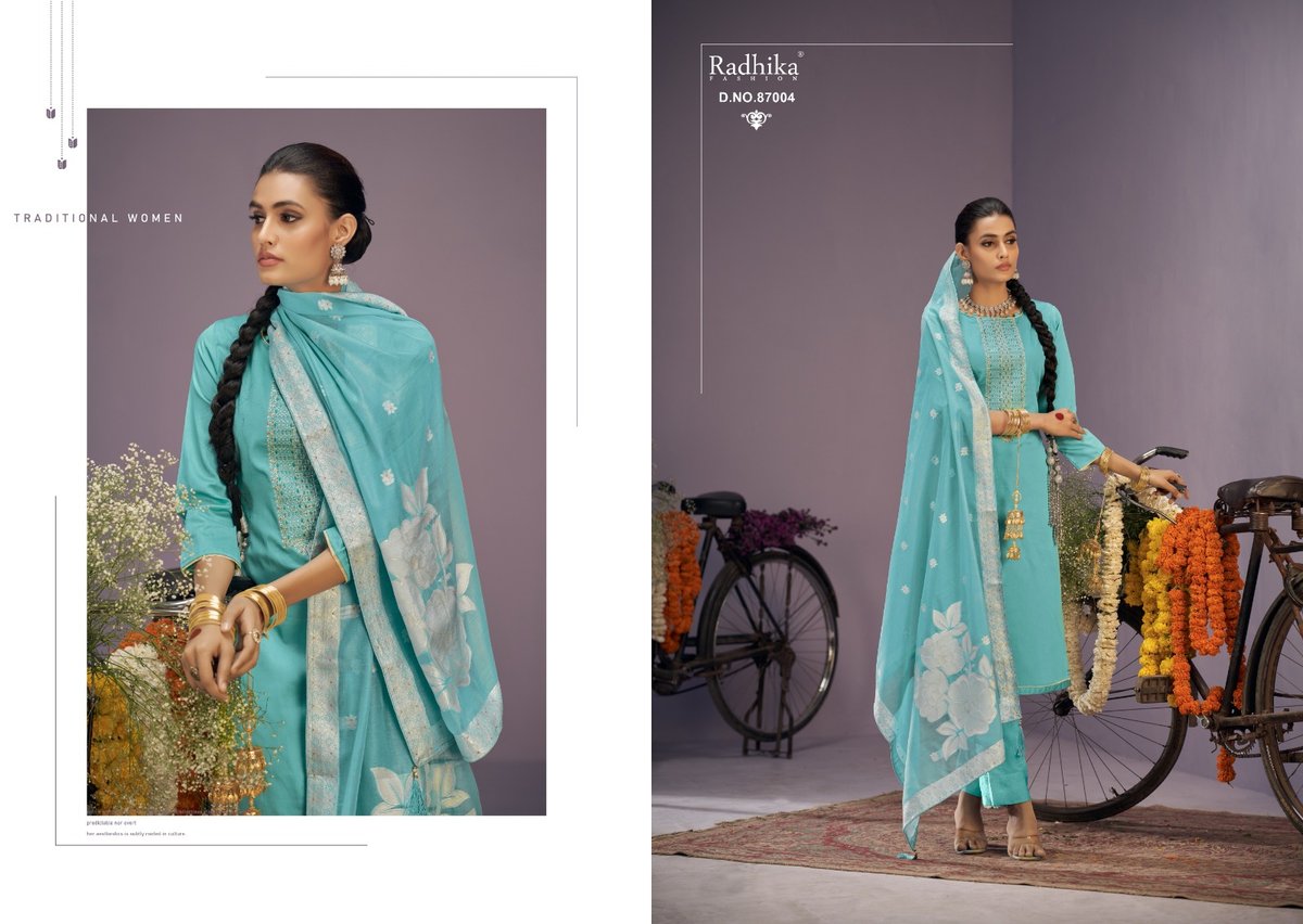 RADHIKA FASHION AZARA CYCLE 87001 TO 87006 4
