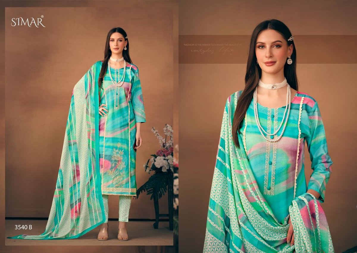 GLOSSY SIMAR ELLIZA 3540-A TO 3540-D 2