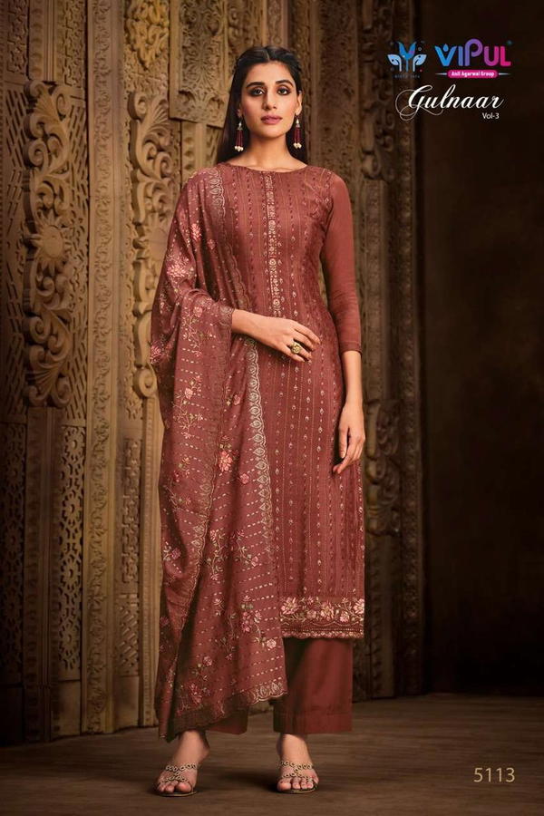 Vipul Fashion Gulnar Vol-3 5113-5116 Series
