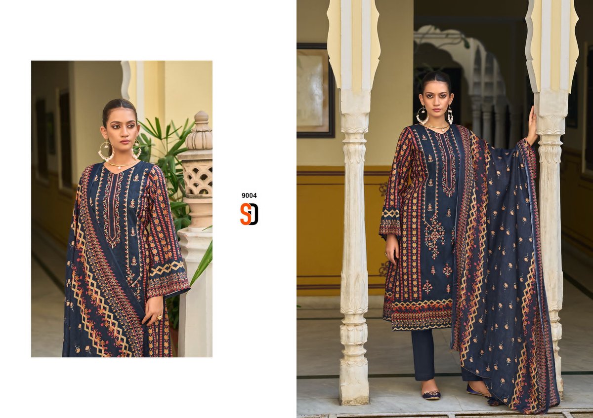 SHARADDHA DESIGNER BIN SAEED VOL-9 9001 TO 9004 4