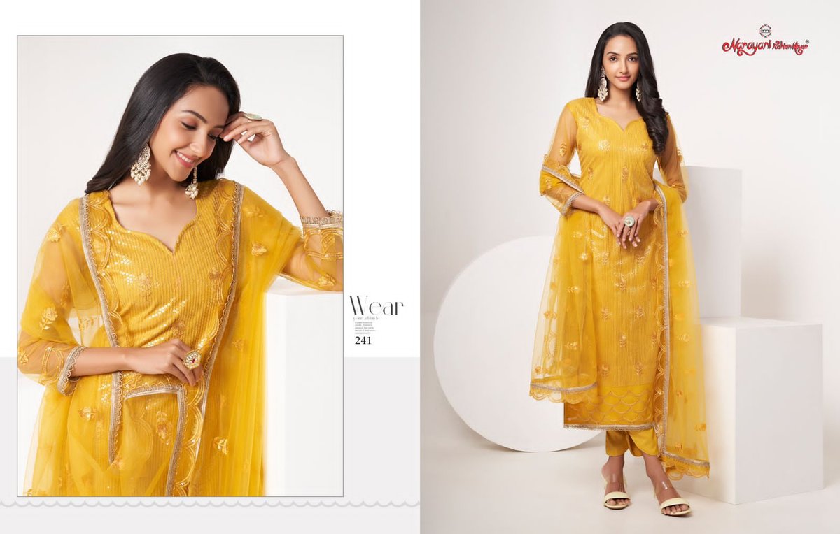Narayani Fashion House Zehra Vol-6 241-244 Series 1
