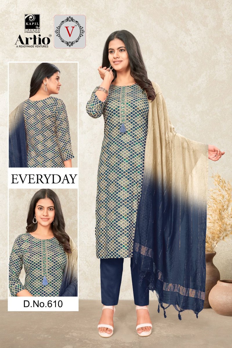 Kapil Trendz Artio Every Day 601-622 Series 10