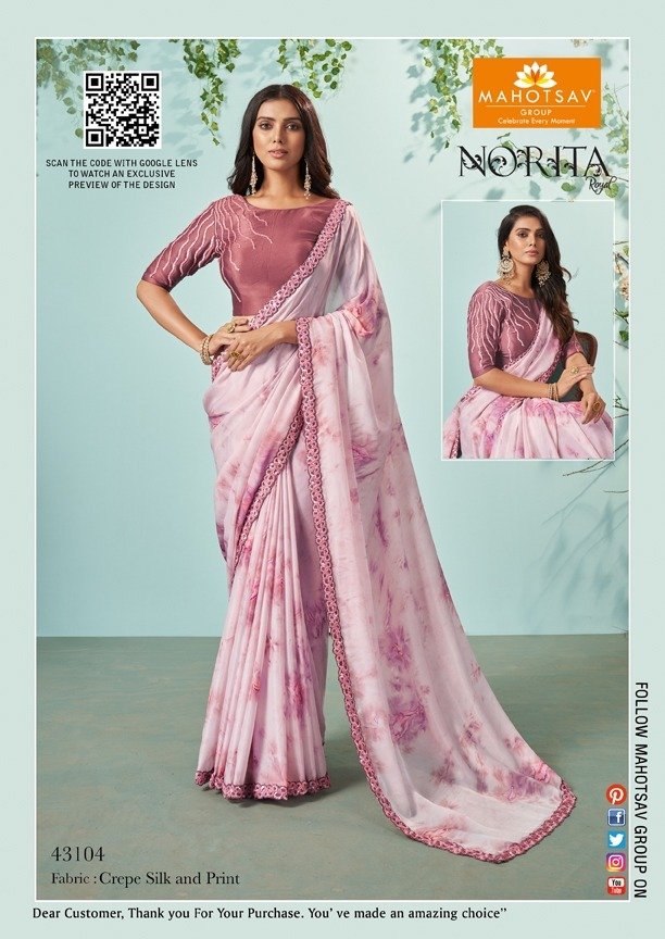 Mahotsav Norita Royal Lkshita 43101-43112 Series 4