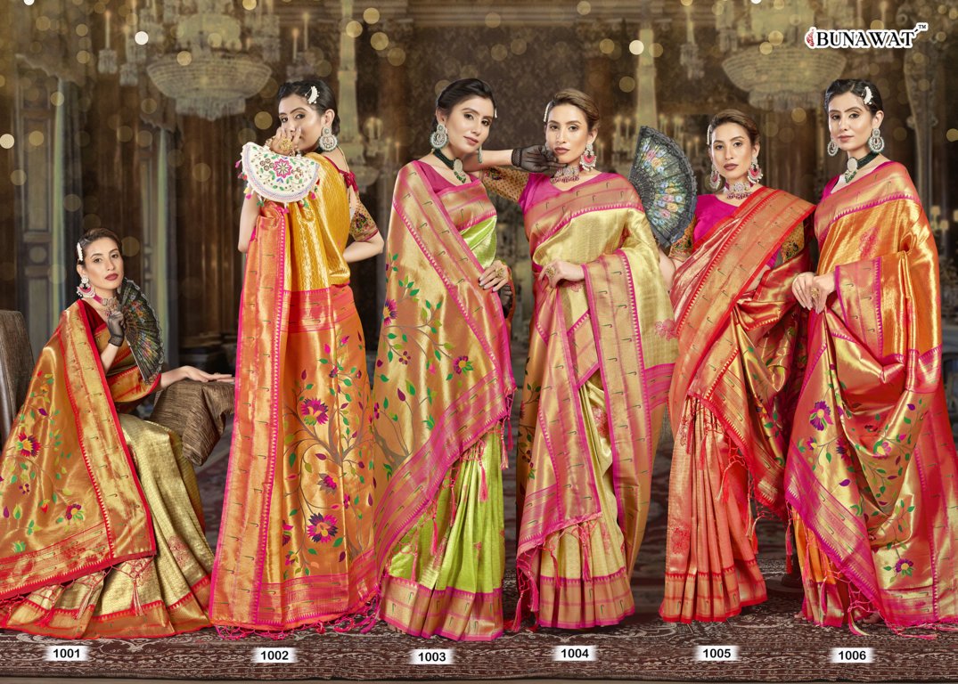 Sangam Print Kamiya Silk 1001-1006 Series 7