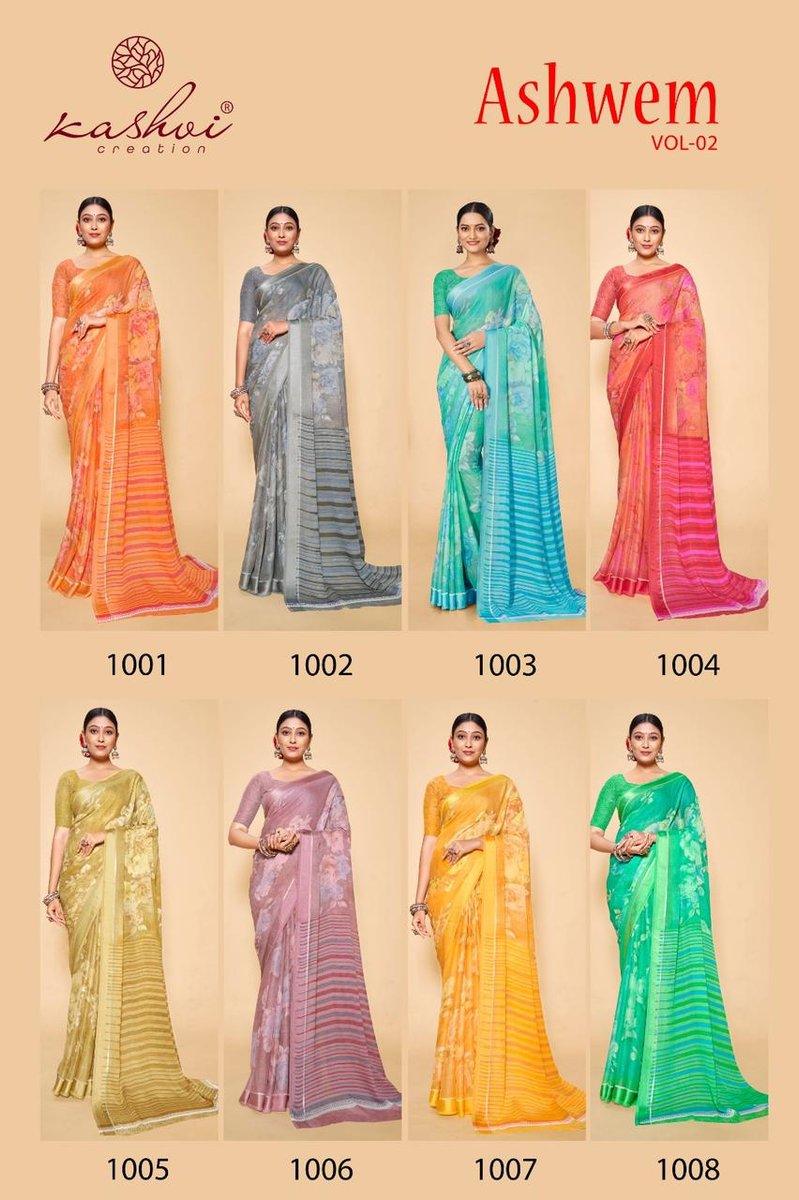 KASHVI CREATION ASHWEM VOL-02 1001 TO 1008 9