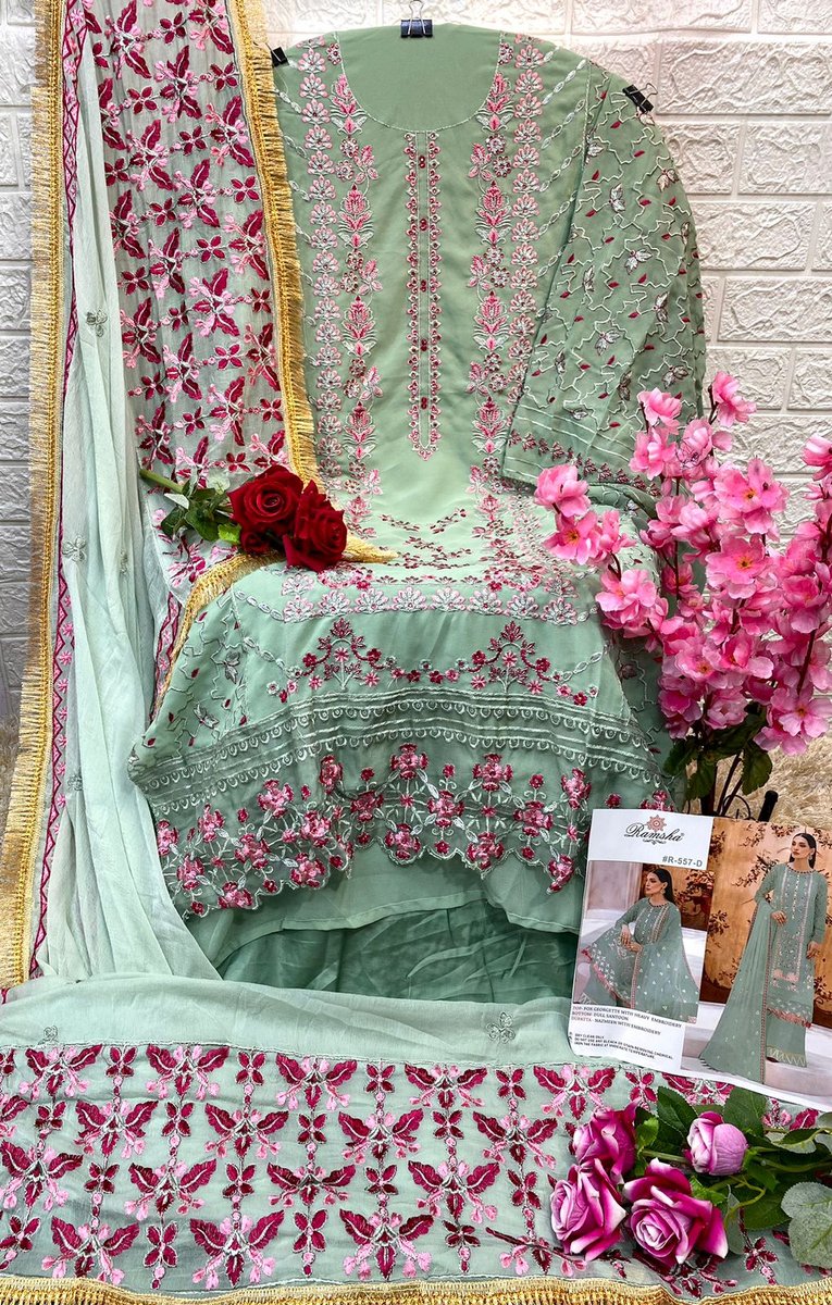 Ramsha Suit R-557 Nx Colors 8