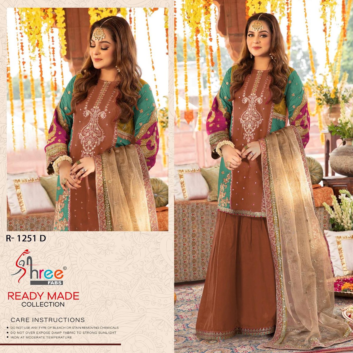 SHREE FAB READY MADE COLLECTION R-1251-A TO R-1251-D 4