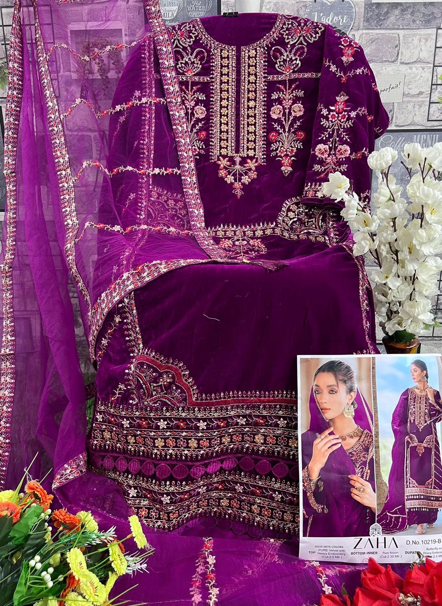 Zaha Aafiya Vol-3 10219 Colors 4