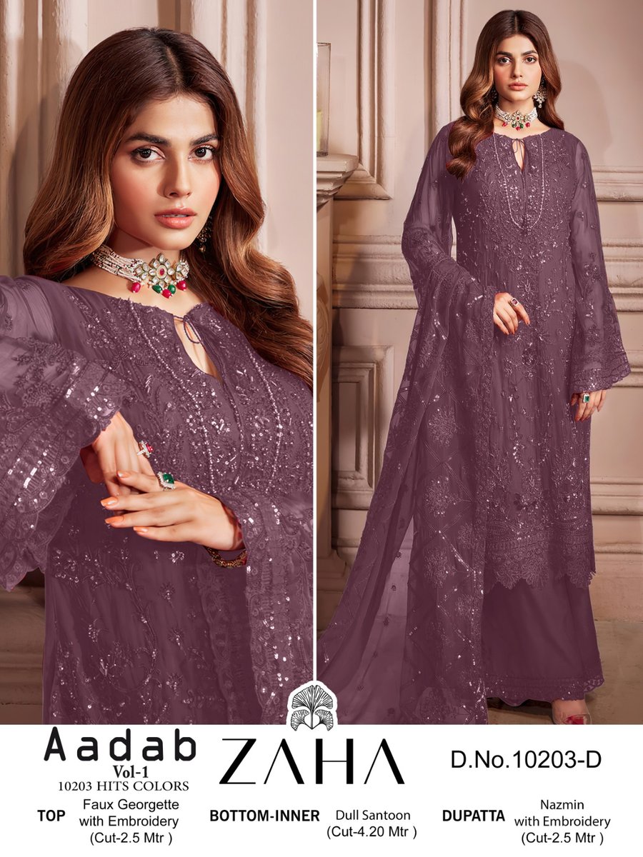 ZAHA AADAB VOL-1 10203-A TO 10203-D 4