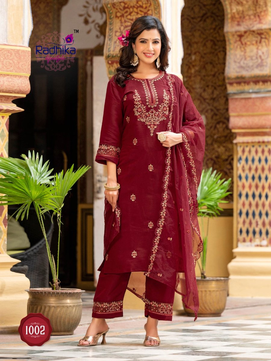 Radhika Lifestyle Shehnaaz Vol-1 1001-1006 Series 2