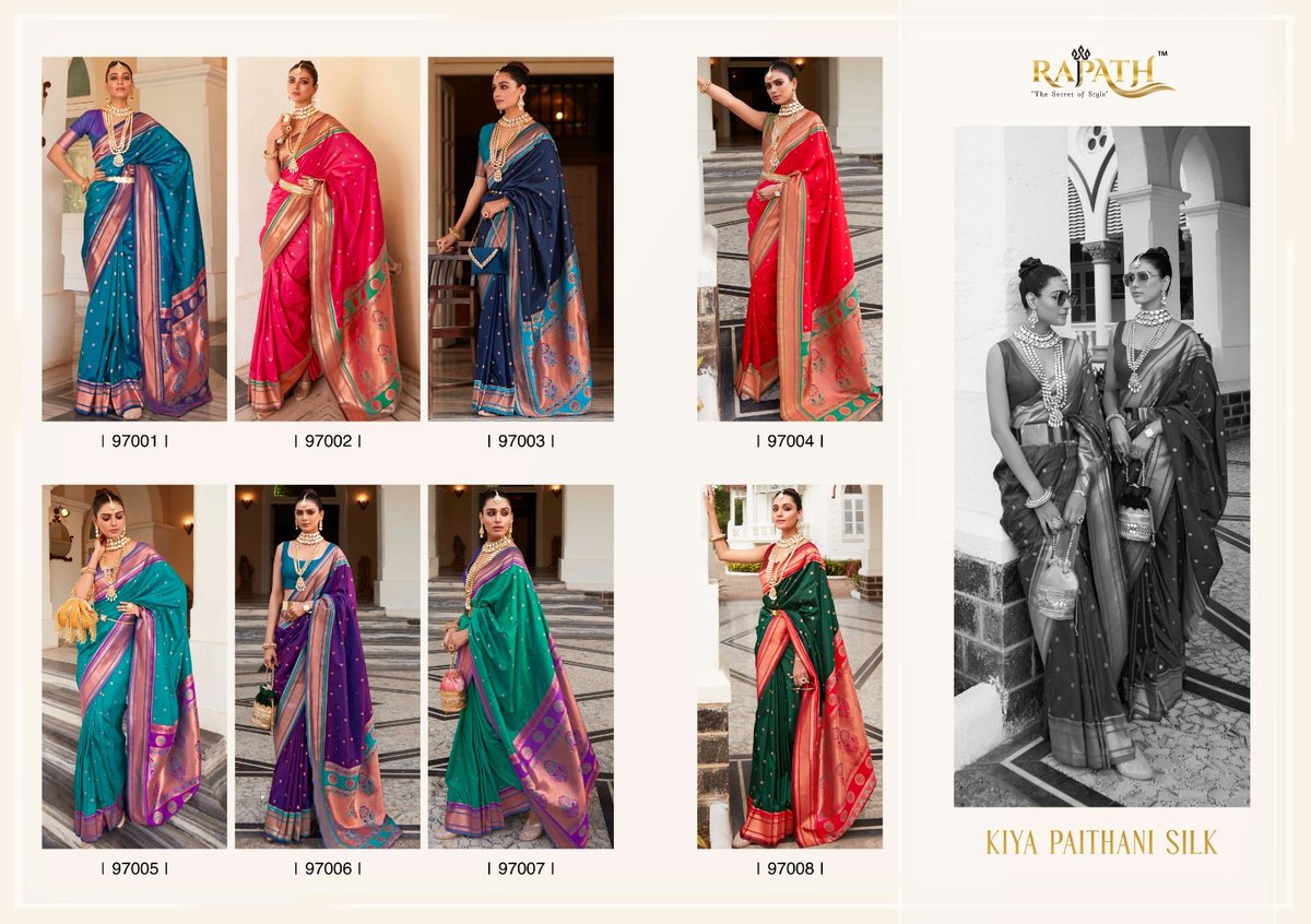 RAJPATH KIYA PAITHANI SILK 97001 TO 97008 9