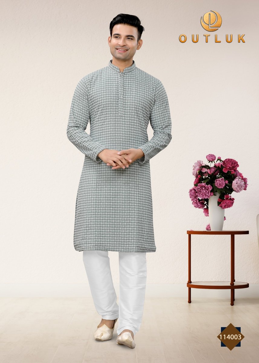 Kurta Pajama Outlook Vol-114 114001-114005 Series 3