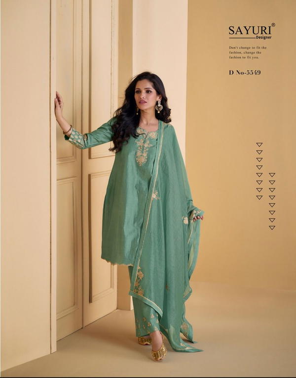SAYURI DESIGNER SUHANI SERIES 5549 TO 5551