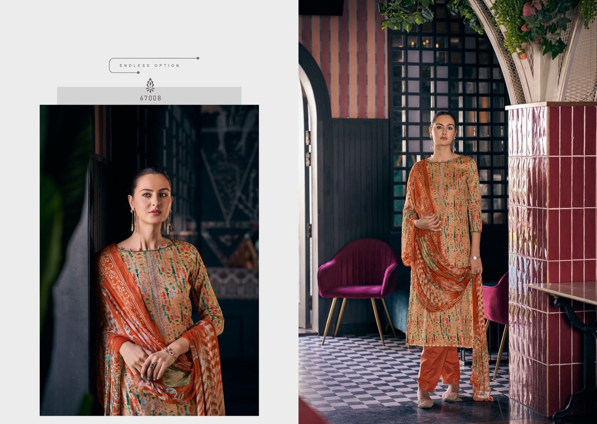 NISHANT FASHION SARHAN 67001 TO 67008 8
