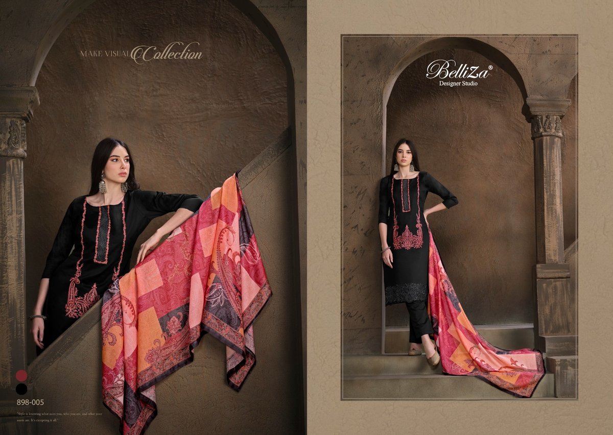 BELLIZA DESIGNER JASHN E ISHQ VOL-4 898-001 TO 898-008 5