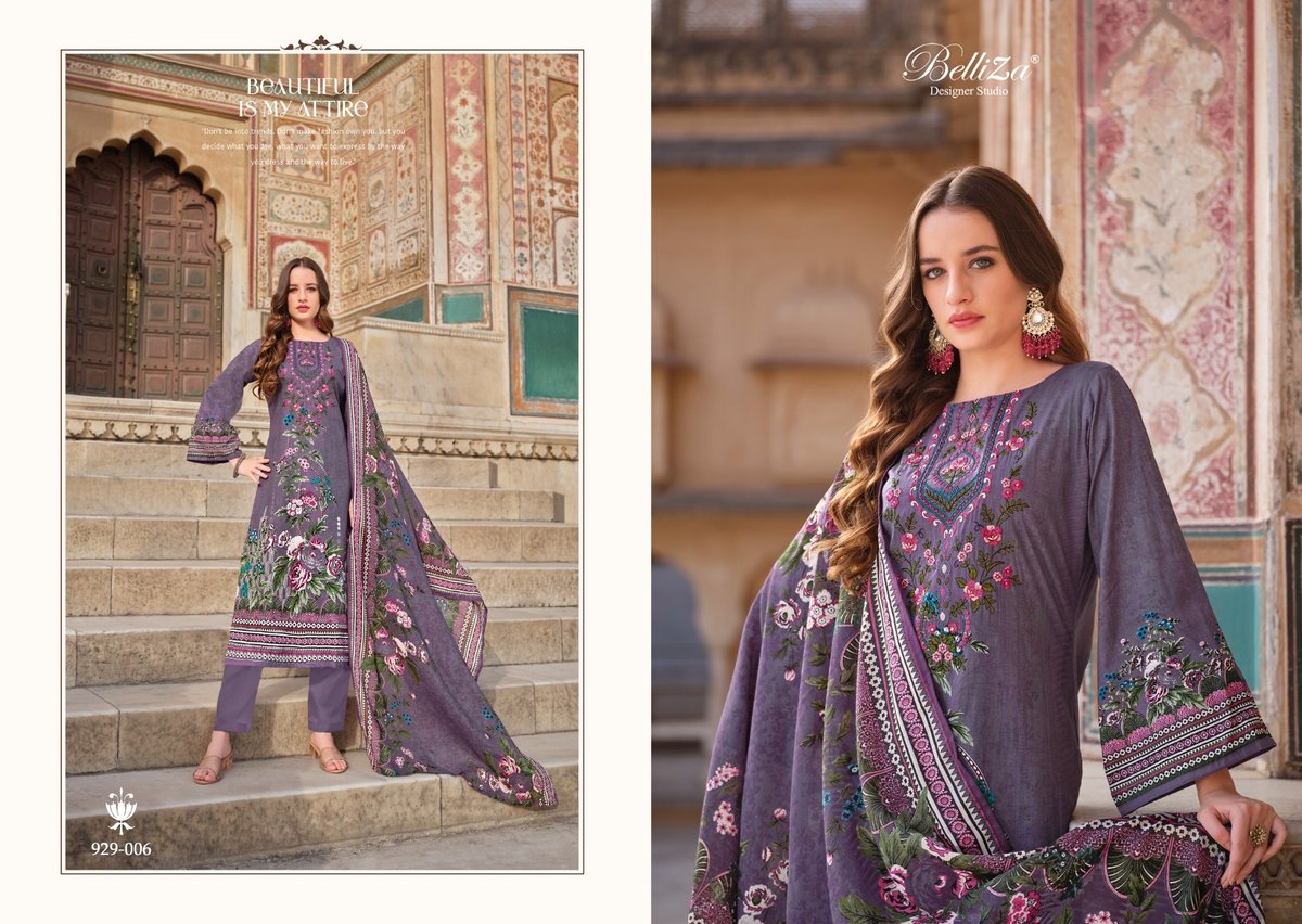 BELLIZA DESIGNER NAIRA VOL-56 929-001 TO 929-008 6