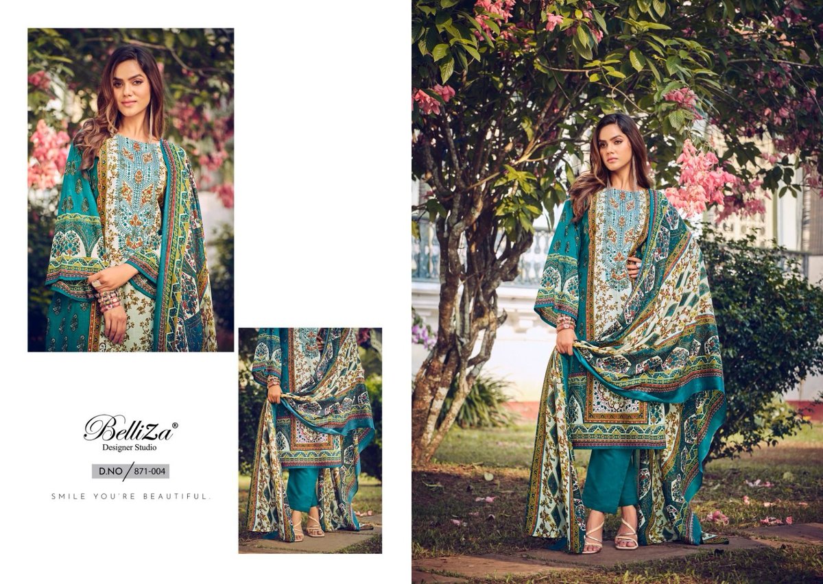 BELLIZA DESIGNER NAIRA VOL-30 871-001 TO 871-010 4