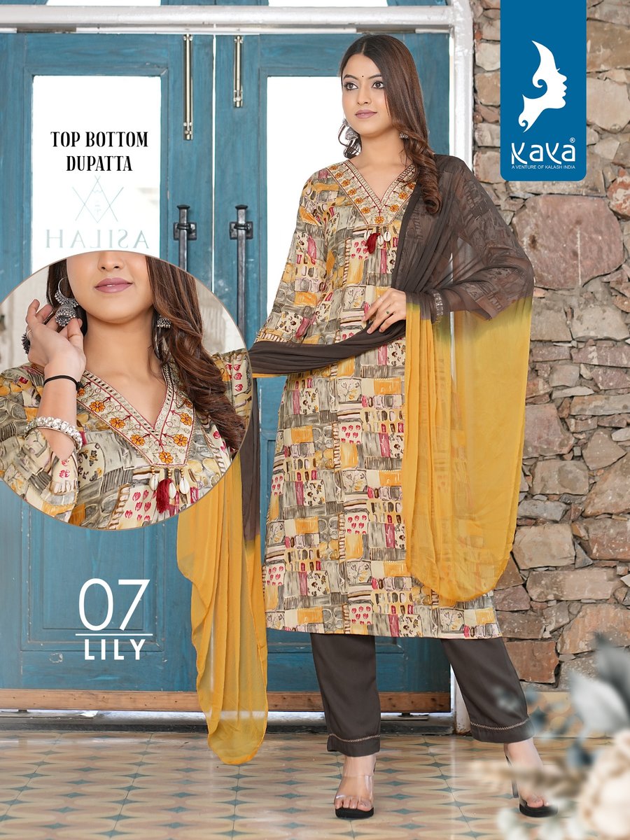 KAYA KURTI LILY 01 TO 08 7