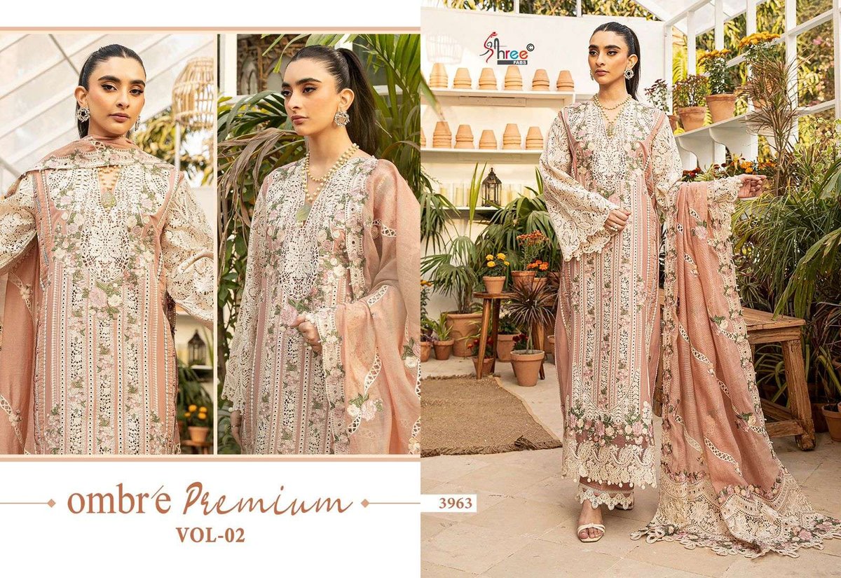 SHREE FABS OMBRE PREMIUM VOL-2 3961-3966 SERIES 4