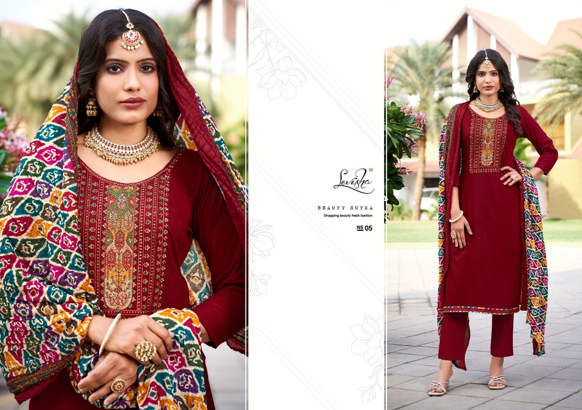 LEVISHA NIVISHA VOL-9 NS-01 TO NS-08 5