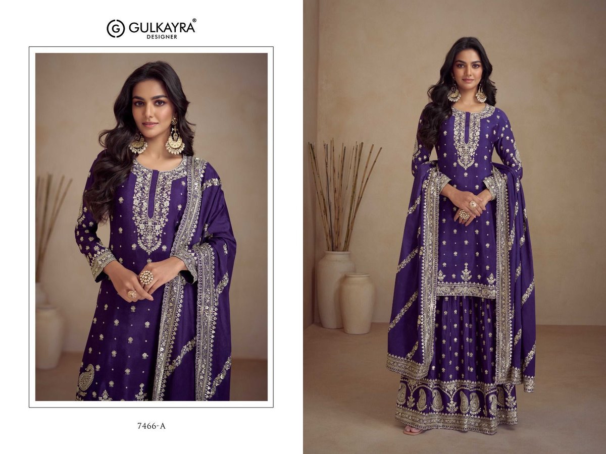 GULKAYRA DESIGNER SADAF 7466A-7466E 1