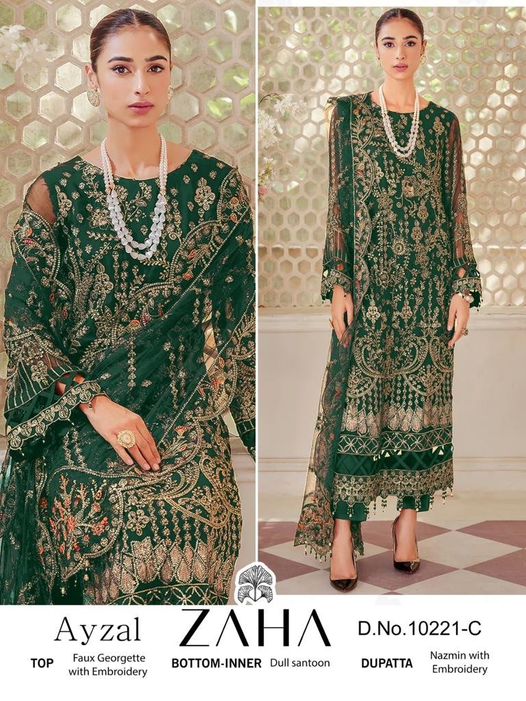 Zaha Ayzal Vol-1 10221 Colors 5