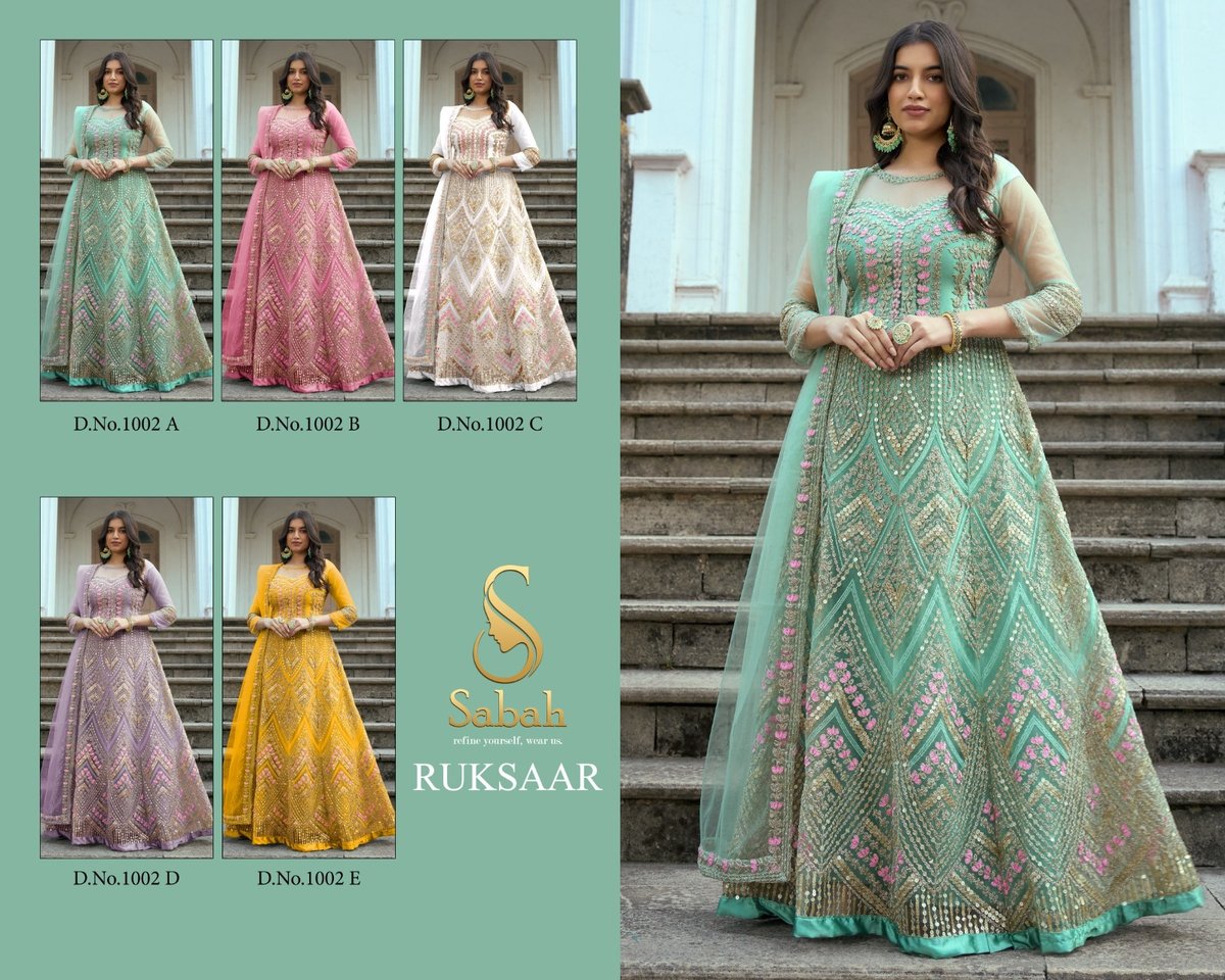 SABAH FK FASHION RUKSAAR 1002-A TO 1002-E 6