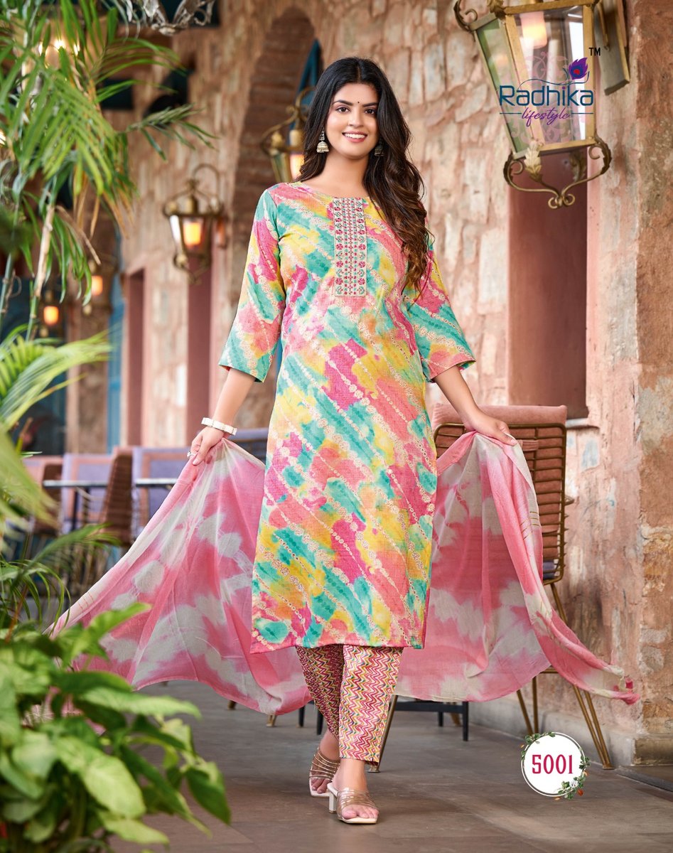 Radhika Lifestyle Seerat Vol-5 5001-5008 Series 1