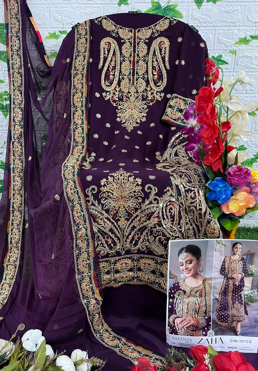 Zaha Aaeesha Vol-2 10113 Colors 2