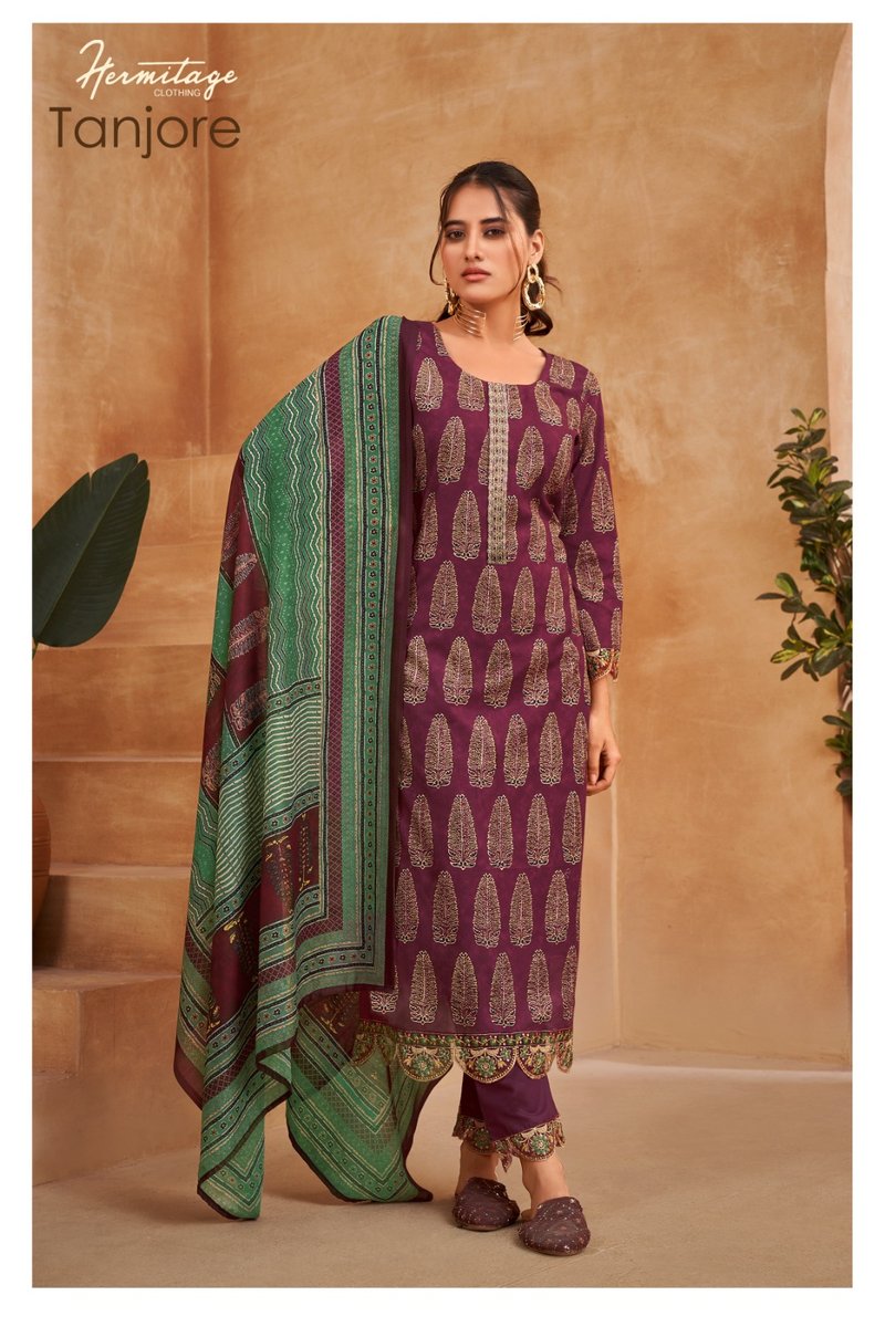 HERMITAGE CLOTHING TANJORE TA 01 TO TA 06 SERIES 1
