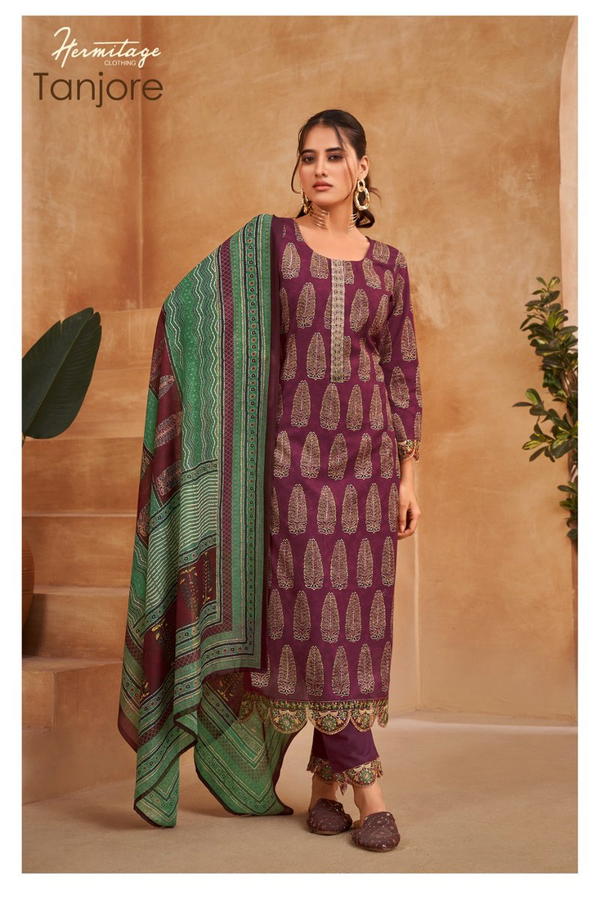 HERMITAGE CLOTHING TANJORE TA 01 TO TA 06 SERIES