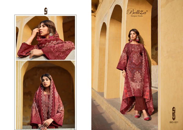 BELLIZA DESIGNER GUZARISH VOL-4 885-001 TO 885-008