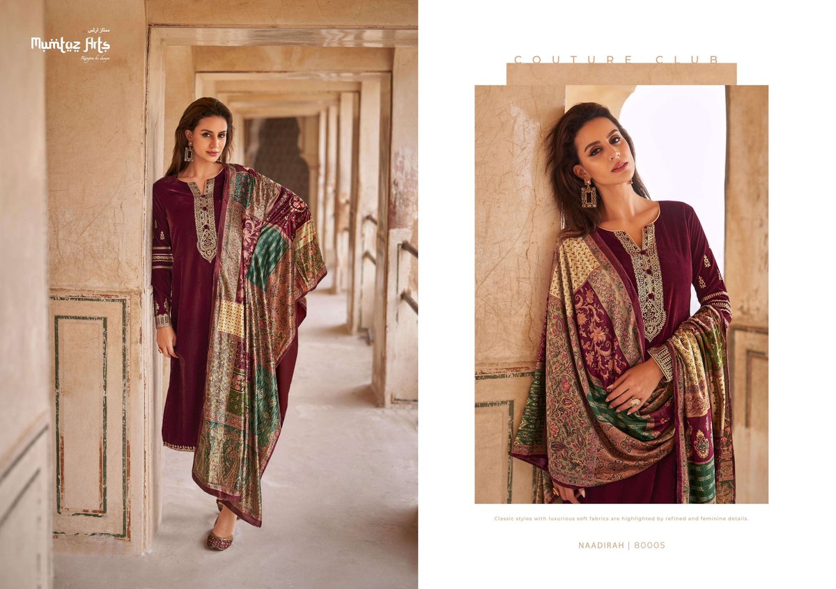 Mumtaz Arts Nadiraah 80001-80006 Series 5