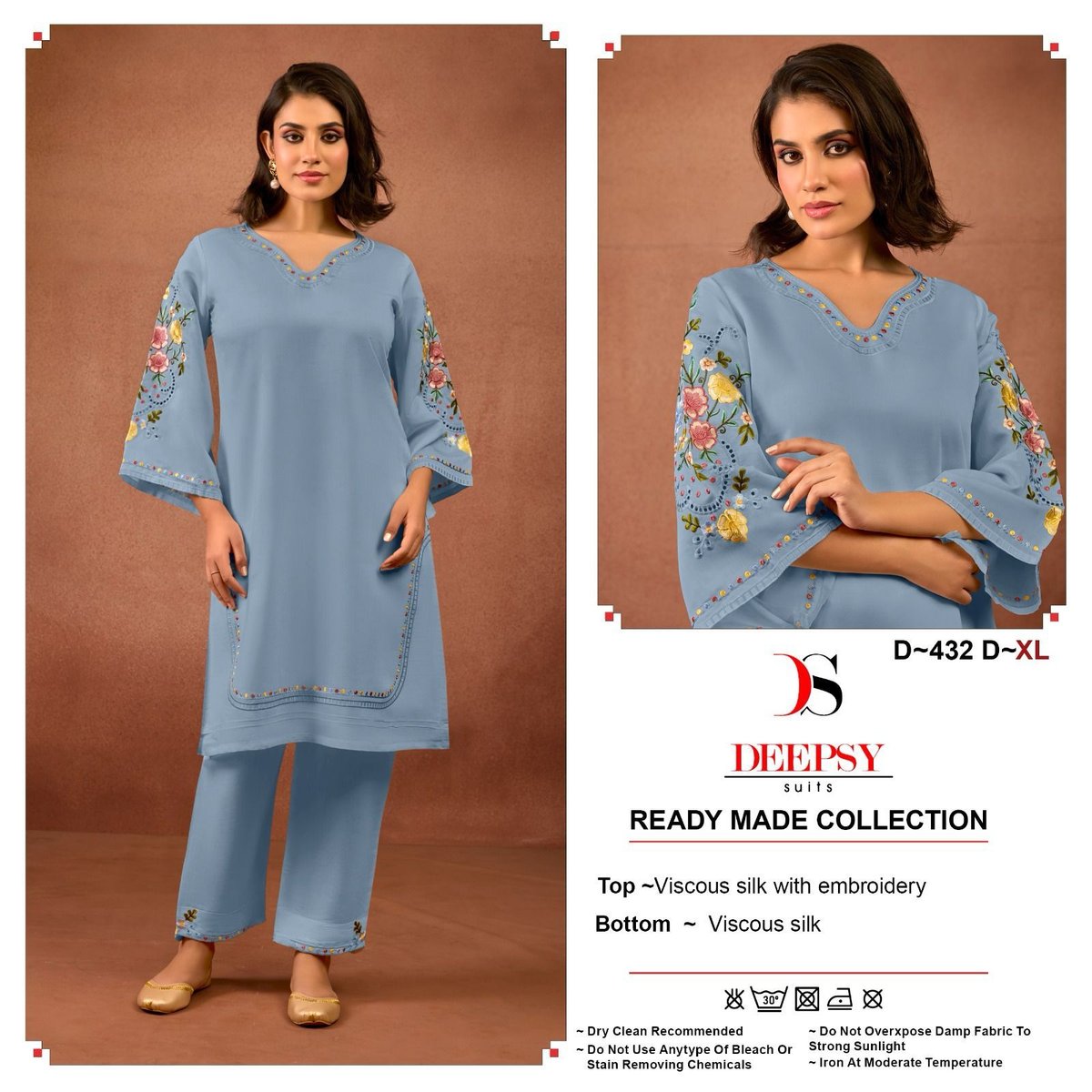 DEEPSY SUITS READY TO WEAR COLLECTION D-432-A TO D-432-D 4