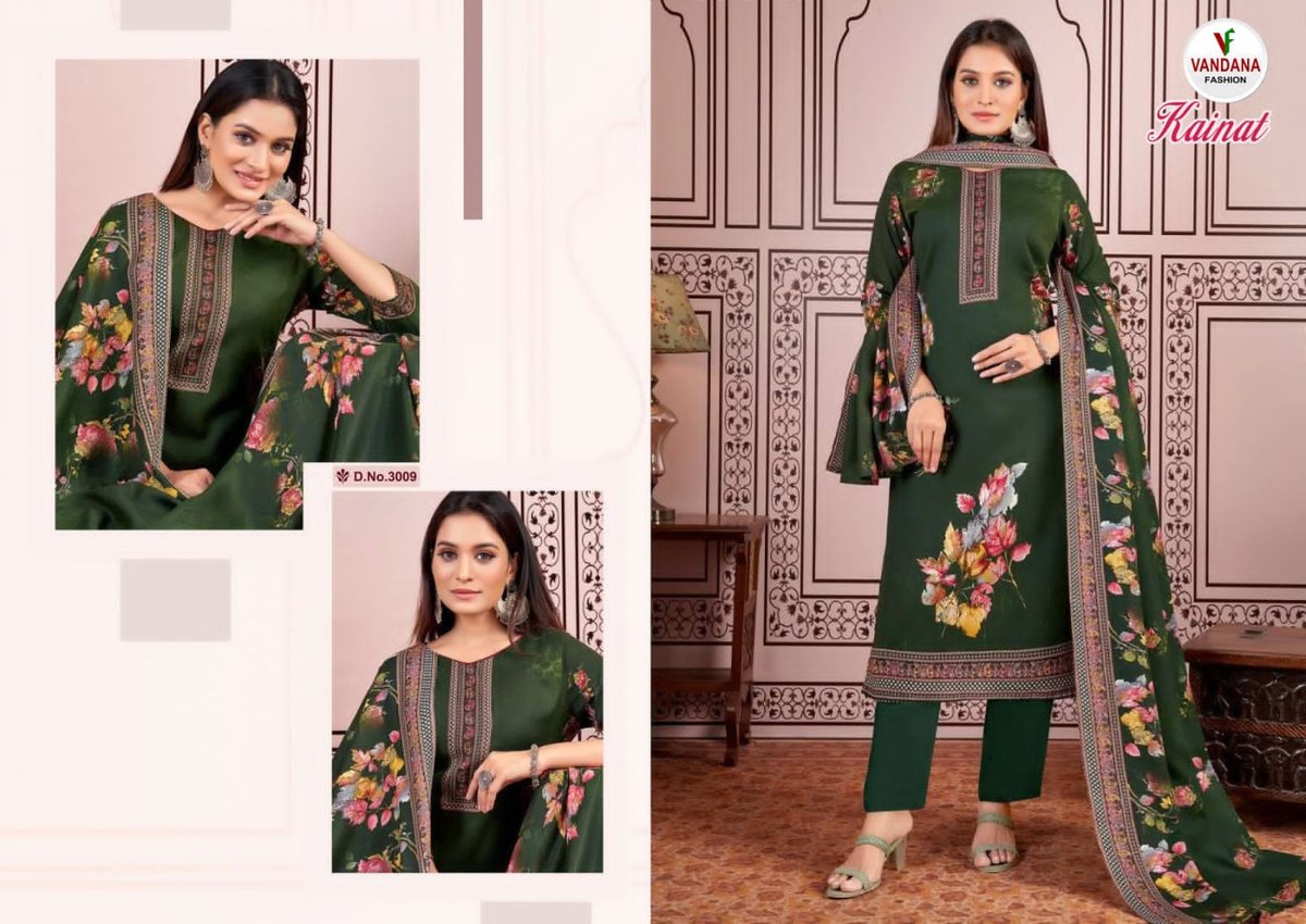 VANDANA FASHION KAINAT VOL-03 3001 TO 3010 9