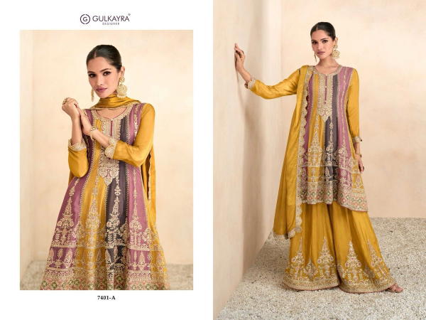 Gulkayra Designer Preet 7401 Colors