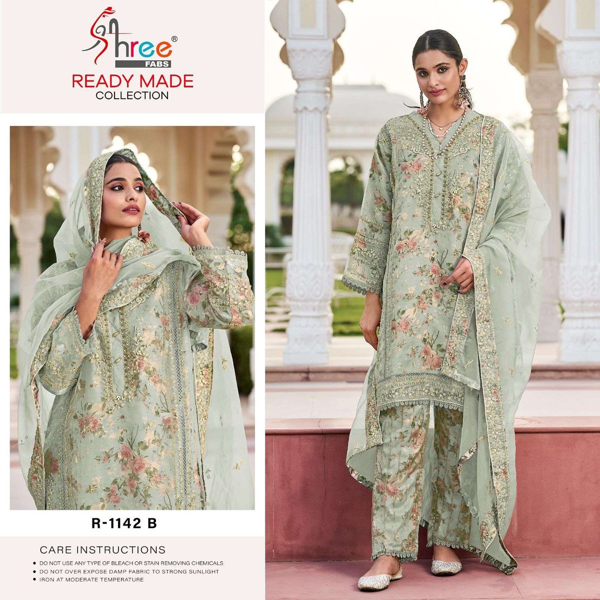 Shree Fab Ready Made Collection R-1142 Colors 2
